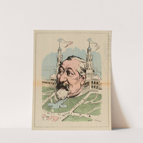 M.Krantz, Directeur de l’Exposition Universelle (1878) by André Gill