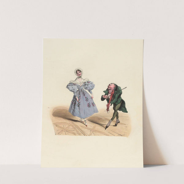 M. Mayeux maître de la danse (1931) by Charles-Joseph Traviès de Villers