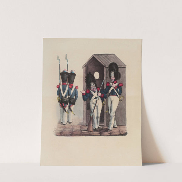 M. Mayeux pourquoi donc avez-vous laissé passer cette patrouille by Charles-Joseph Traviès de Villers