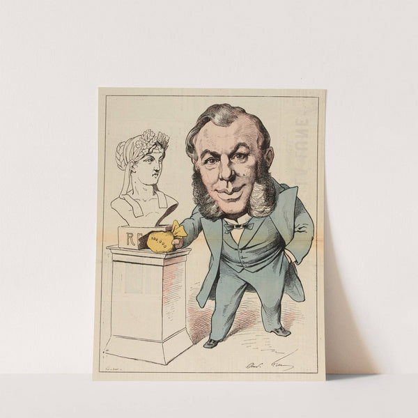 M. Menier, par Gill (1877) by André Gill