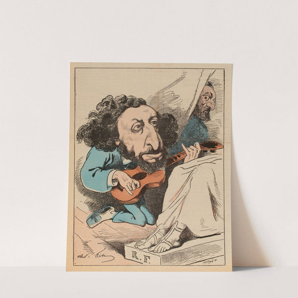 M.Naquet (1875) by André Gill