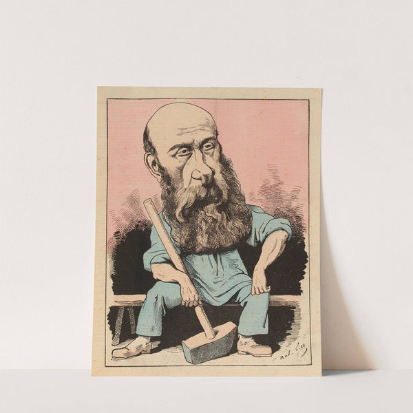 M.Tolain (1876) by André Gill