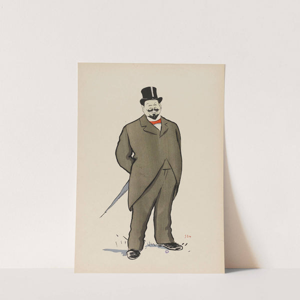 M. Wisocky (1900) by Georges Goursat (Sem)