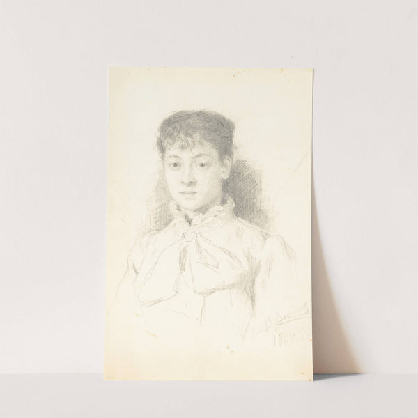 M. Yakunchikova by Victor Mikhailovich Vasnetsov