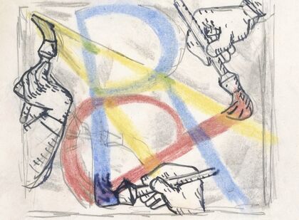 Maandblad Verf en Kunst van P.A. Regnault (ontwerp)