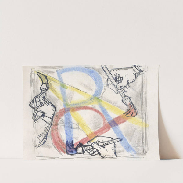 Maandblad Verf en Kunst van P.A. Regnault (ontwerp) (1931) by Leo Gestel