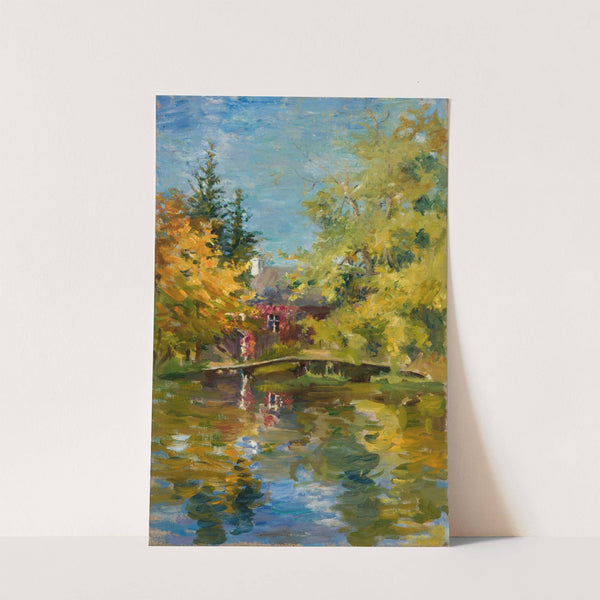 Maastik (Ca 1915) by Lilly Walther