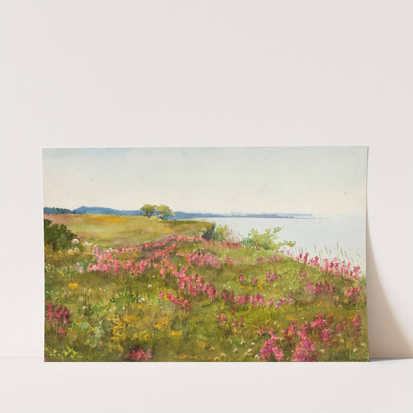 Maastik (õitsev aas) (1906) by Lilly Walther