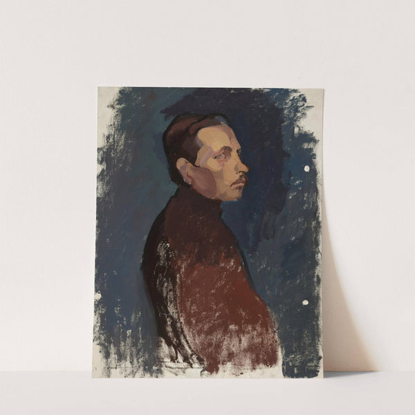 Maastik puudega (1931) by Nikolai Triik