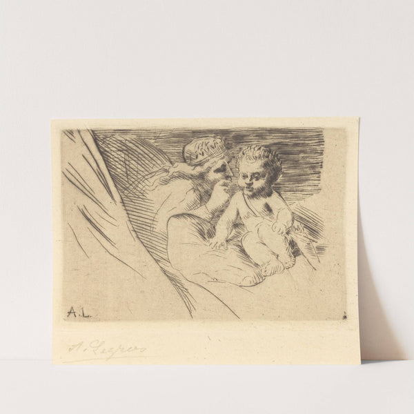 Mab and Cupid (Mab et Cupidon) by Alphonse Legros