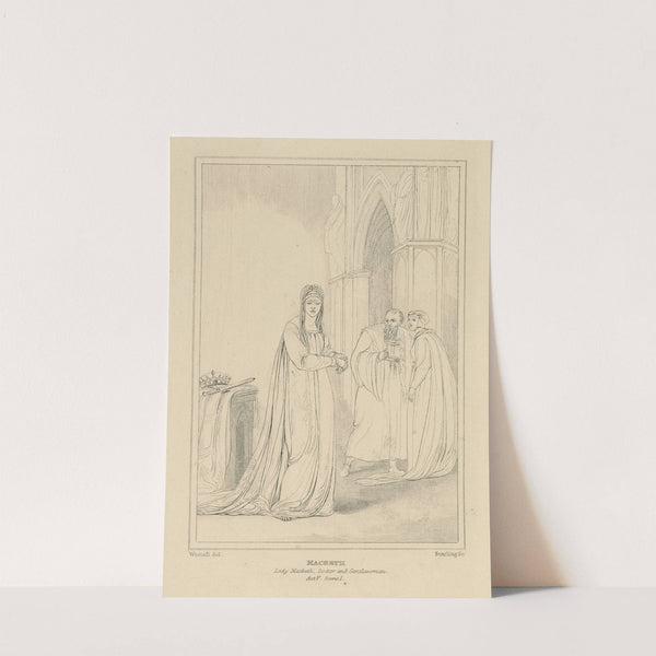 Macbeth, act 5, scene 1 (19th century) by William Francis Starling