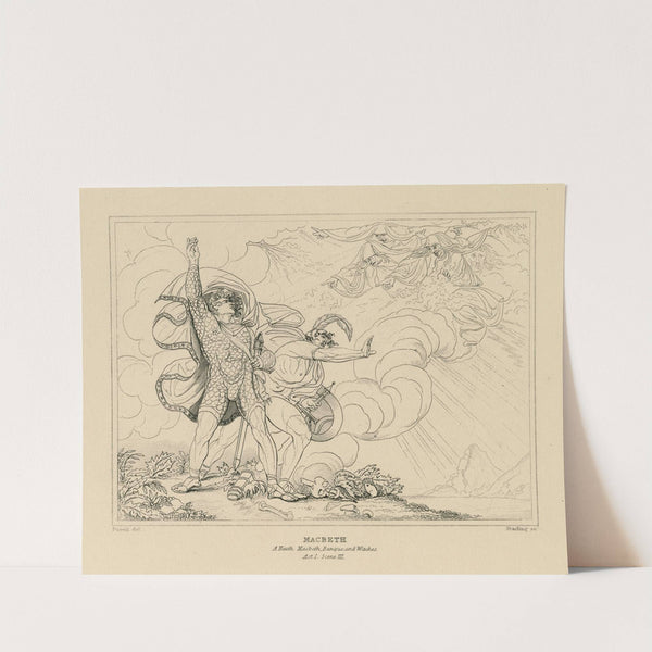 Macbeth, act I, scene III (19th century) by William Francis Starling