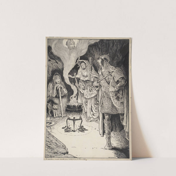 Macbeth, act IV, scene I (1917-1918) by Louis Rhead