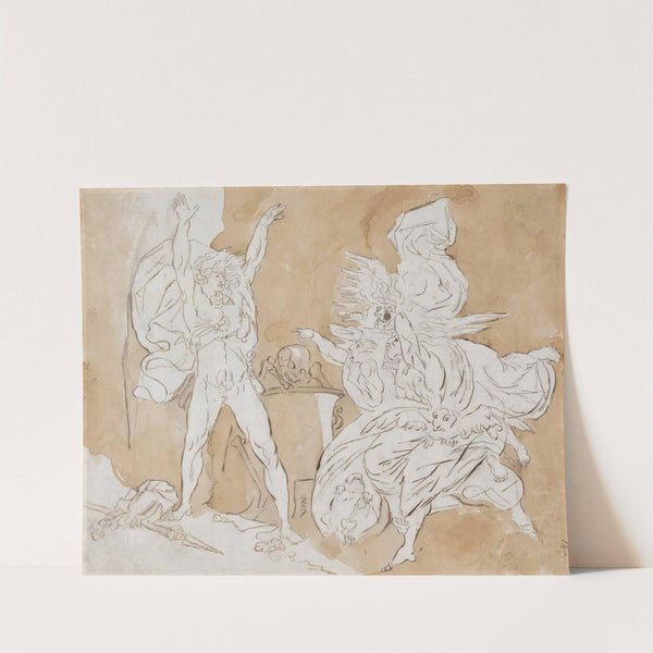 Macbeth and the Witches by James Northcote