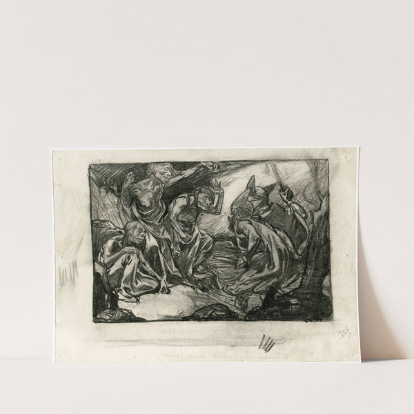 Macbeth, Banquo en de drie hekse by Johannes Josephus Aarts