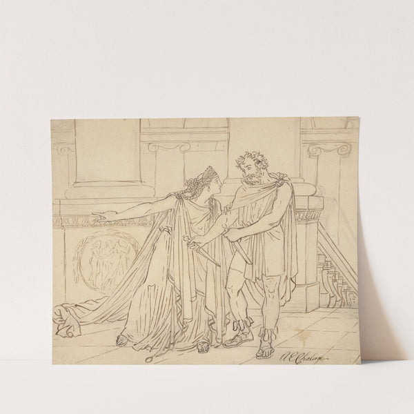 Macbeth II, 2 by Alfred Edward Chalon