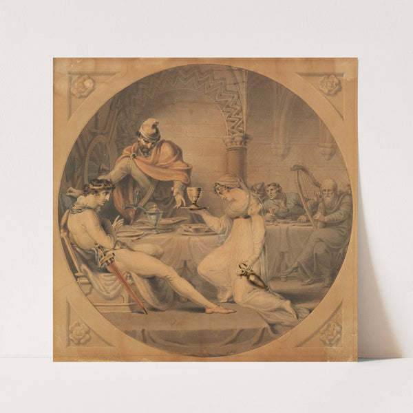 MacBeth; The Banquet Scene – MacBeth, Act II, Scene IV by Edward Francis Burney