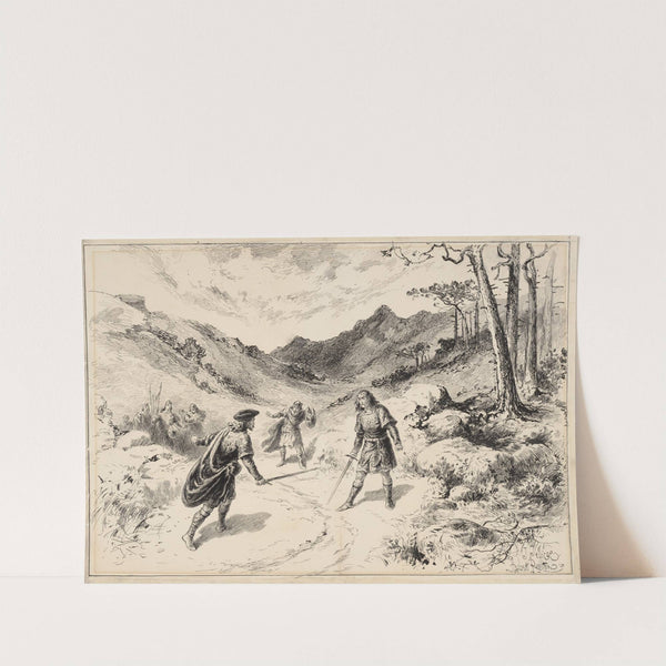 Macbeth, V, Lyceum Theatre, January 15, 1889, Sir Henry Irving as Macbeth (1889) by John Jellicoe