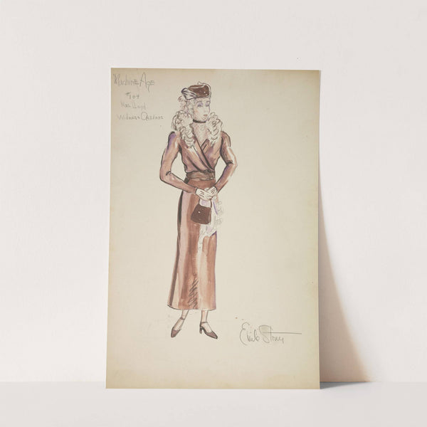 Machine Age: Mrs Lloyd (1934-1943) by Emile Stoner