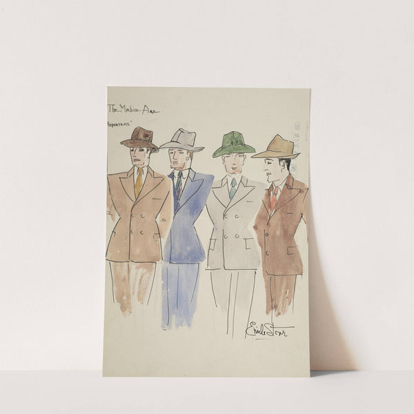 Machine Age: Reporters (1934-1943) by Emile Stoner