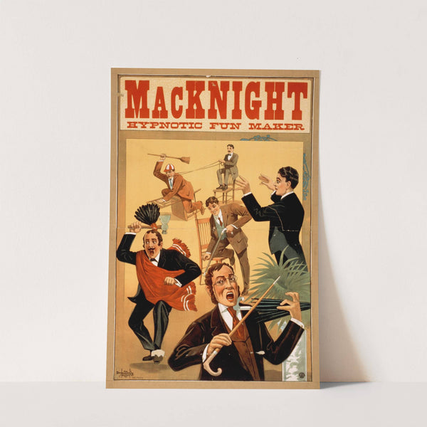 MacKnight, hypnotic fun maker (1900) by Donaldson Lith. Co