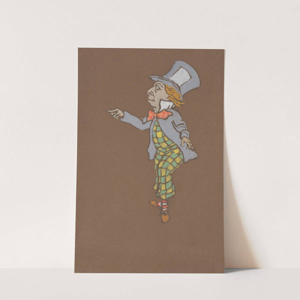 Mad Hatter (costume design for Alice-in-Wonderland, 1915) by William Penhallow Henderson