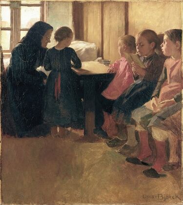 Madam Henriksen’s school for girls in Skagen