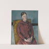 Madame Cézanne in a Yellow Chair (1888-90) by Paul Cézanne