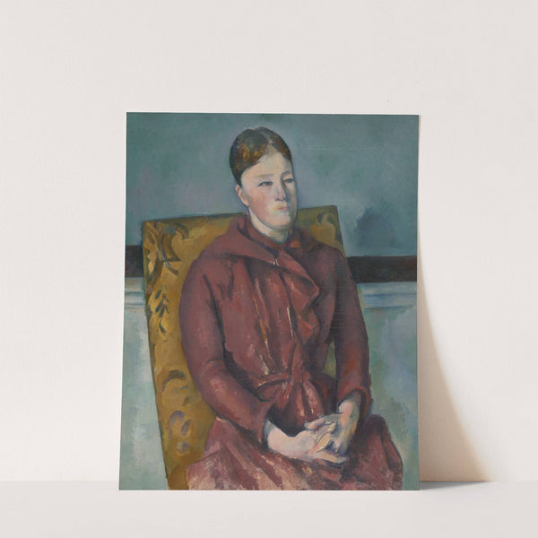 Madame Cézanne in a Yellow Chair (1888-90) by Paul Cézanne