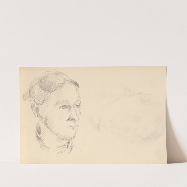 Madame Cézanne (1882-1887) by Paul Cézanne