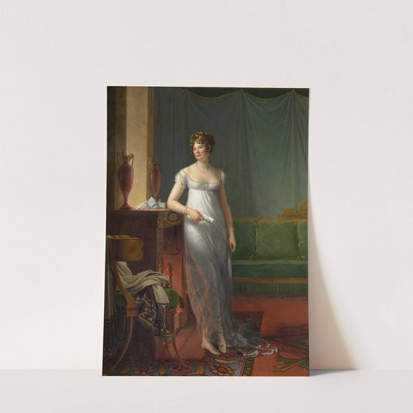 Madame Charles Maurice de Talleyrand Périgord (ca. 1804) by François Gérard