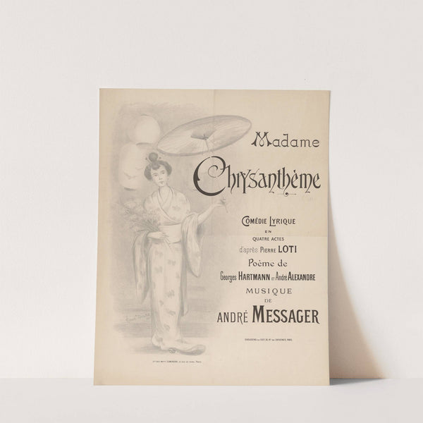 Madame Chrysanthème (1893) by Henri Boutet
