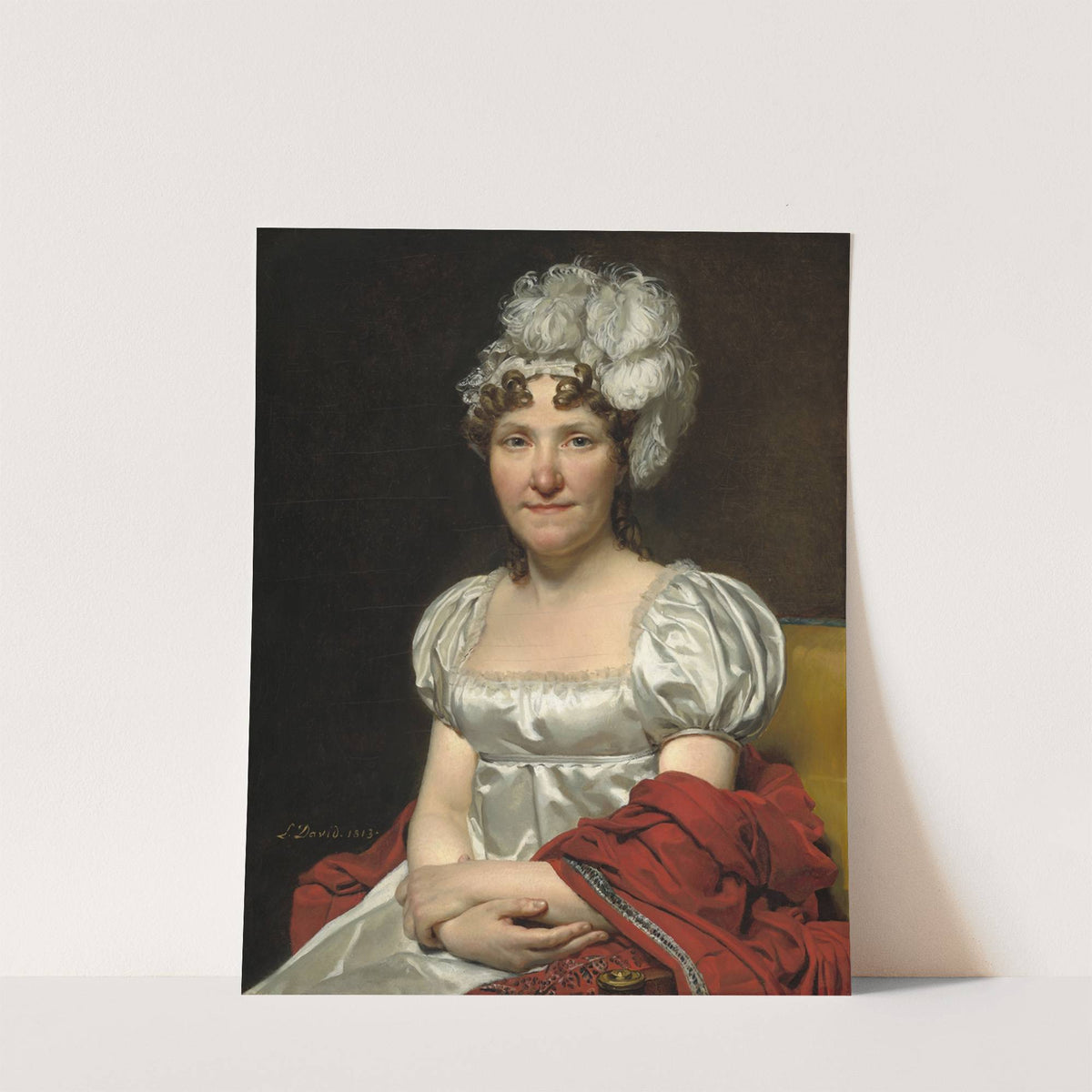 Madame David by Jacques Louis David