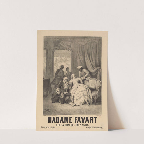 Madame Favart. Opéra-comique en 3 actes (1879) by Prudent-Louis Leray
