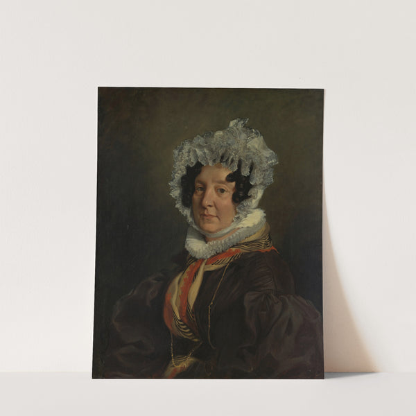 Madame Henri François Riesener (Félicité Longrois, 1786–1847) (1835) by Eugène Delacroix
