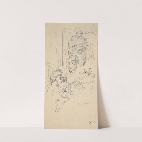 Madame Hessel in an Interior (ca. 1910) by Édouard Vuillard