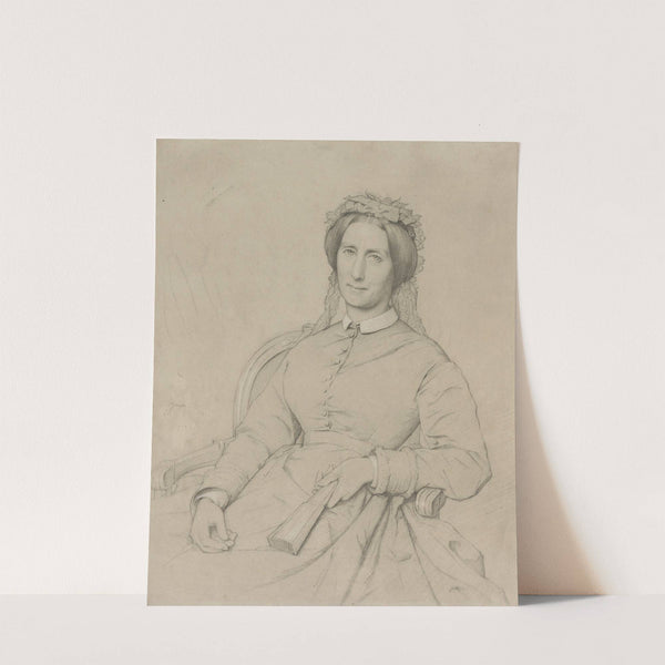 Madame Hippolyte Flandrin (Aimée Ancelot) by Jean-Paul Flandrin