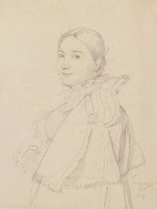 Madame Jean-Auguste-Dominique Ingres, née Madeleine Chapelle