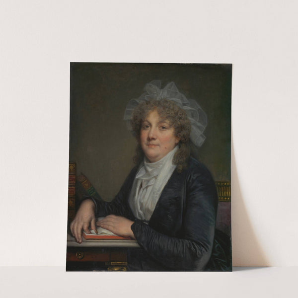 Madame Jean-Baptiste Nicolet (Anne Antoinette Desmoulins, 1743–1817) by Jean-Baptiste Greuze