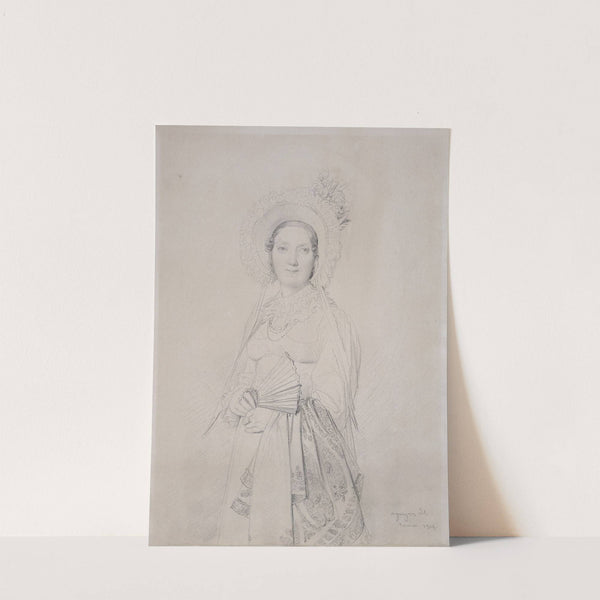 Madame Lavergne (1818) by Jean Auguste Dominique Ingres