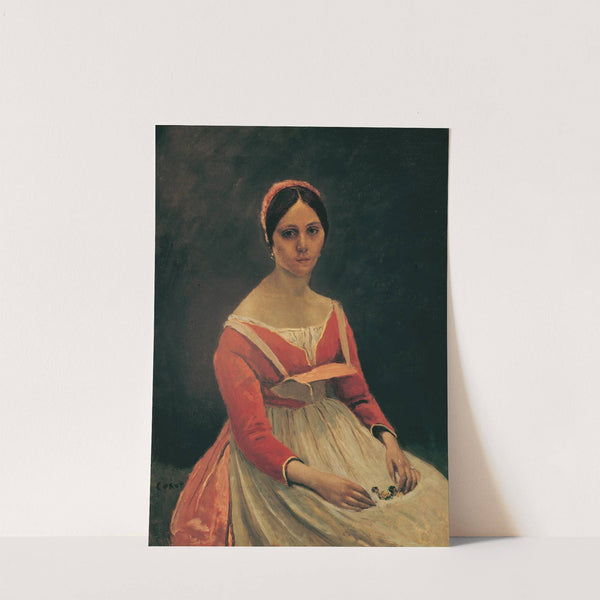 Madame Legois by Jean-Baptiste-Camille Corot
