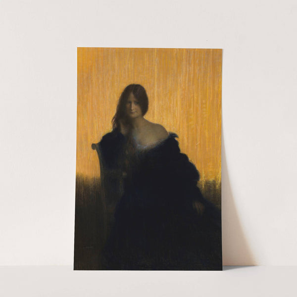 Madame Lemoine, sister of the artist (1897) by Charles-Lucien Léandre