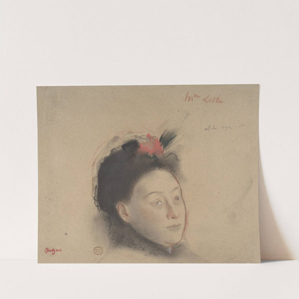 Madame Lisle (ca. 1866–70) by Edgar Degas