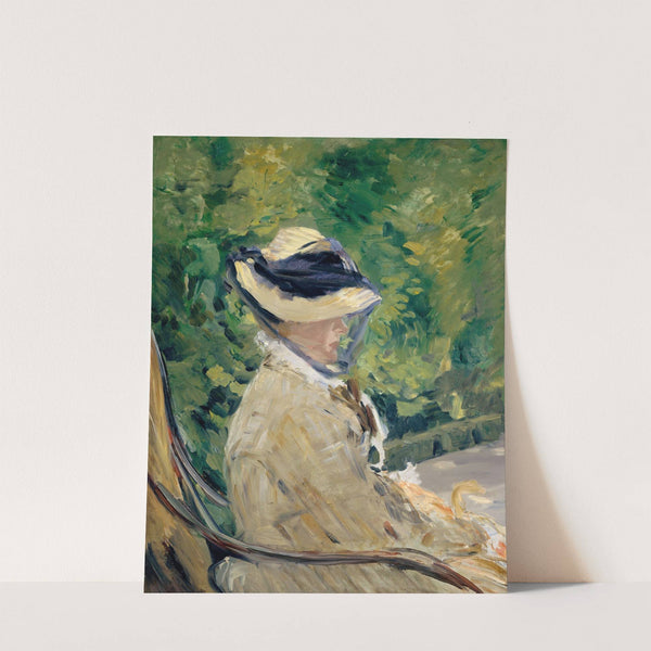 Madame Manet (Suzanne Leenhoff, 1829–1906) at Bellevue (1880) by Édouard Manet