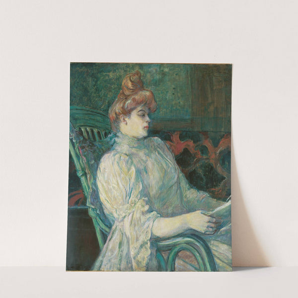 Madame Marthe X―Bordeaux by Henri de Toulouse-Lautrec