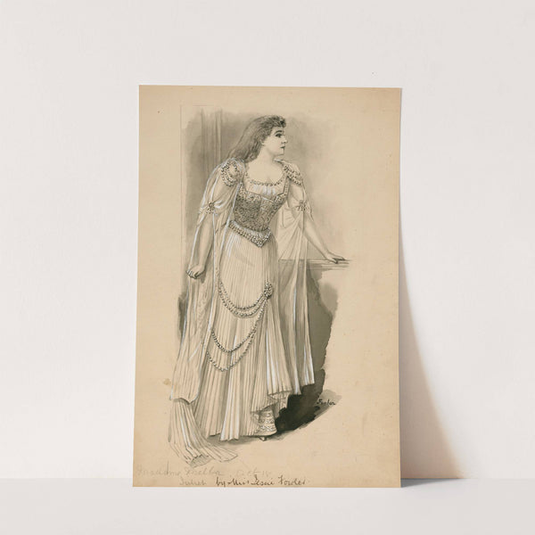 Madame Melba as Juliet, act IV (1880-1899) by Jessie Fowler