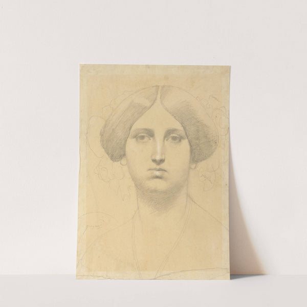 Madame Moitessier by Jean Auguste Dominique Ingres