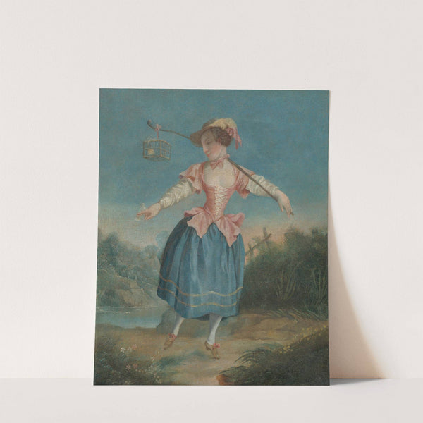 Madame Placide in the title role of Rosetta in Alexandre Placide’s staging of the ballet The Bird Catcher by Anonymous