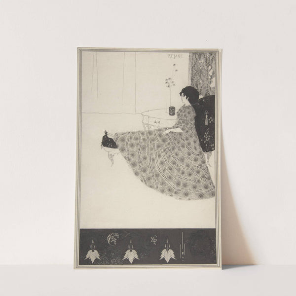 Madame Réjane (1894) by Aubrey Vincent Beardsley