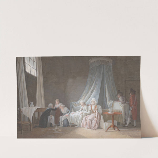 Madame Royale Cared for by Doctor Brunier, January 24, 1793 by Jean-Baptiste Mallet